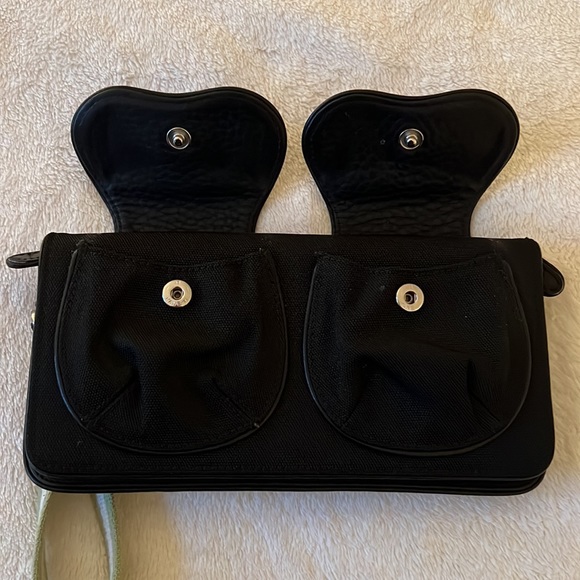 Coke Haan mixed fabric/leather wallet with multiple storage options - Picture 5 of 5